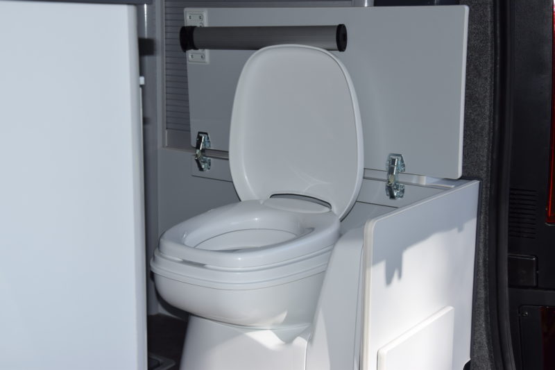 Toilettes sans produits chimiques pour vans et camping-cars